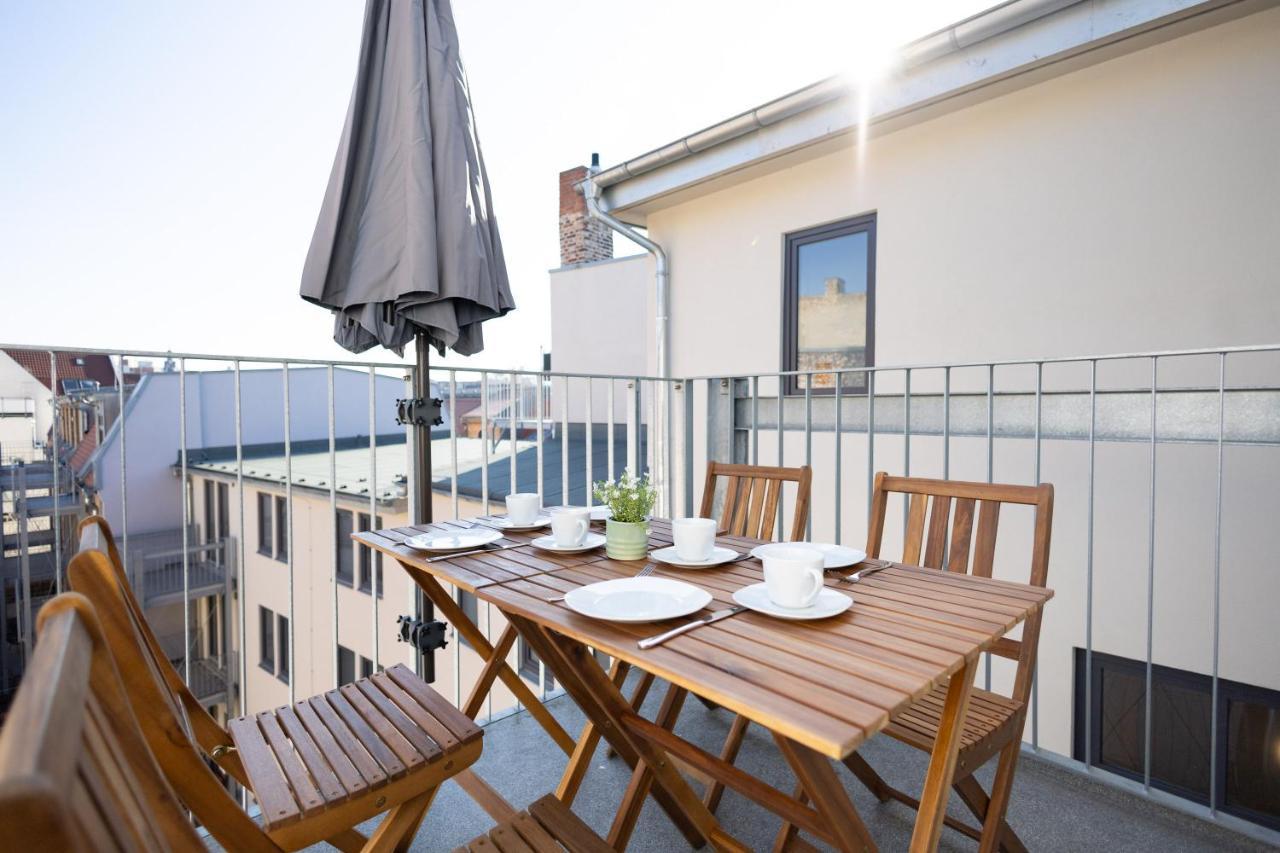 Ko-Living - Captain'S Suite - Altstadt - Mit Kueche, Smart Tv & Balkon - 6P Halle  外观 照片