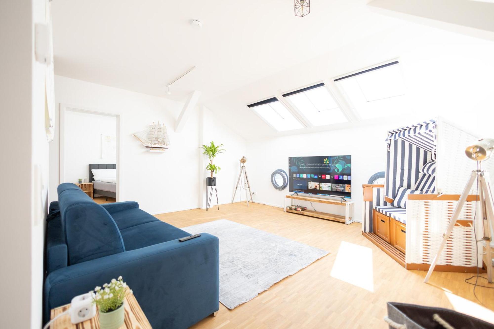 Ko-Living - Captain'S Suite - Altstadt - Mit Kueche, Smart Tv & Balkon - 6P Halle  外观 照片