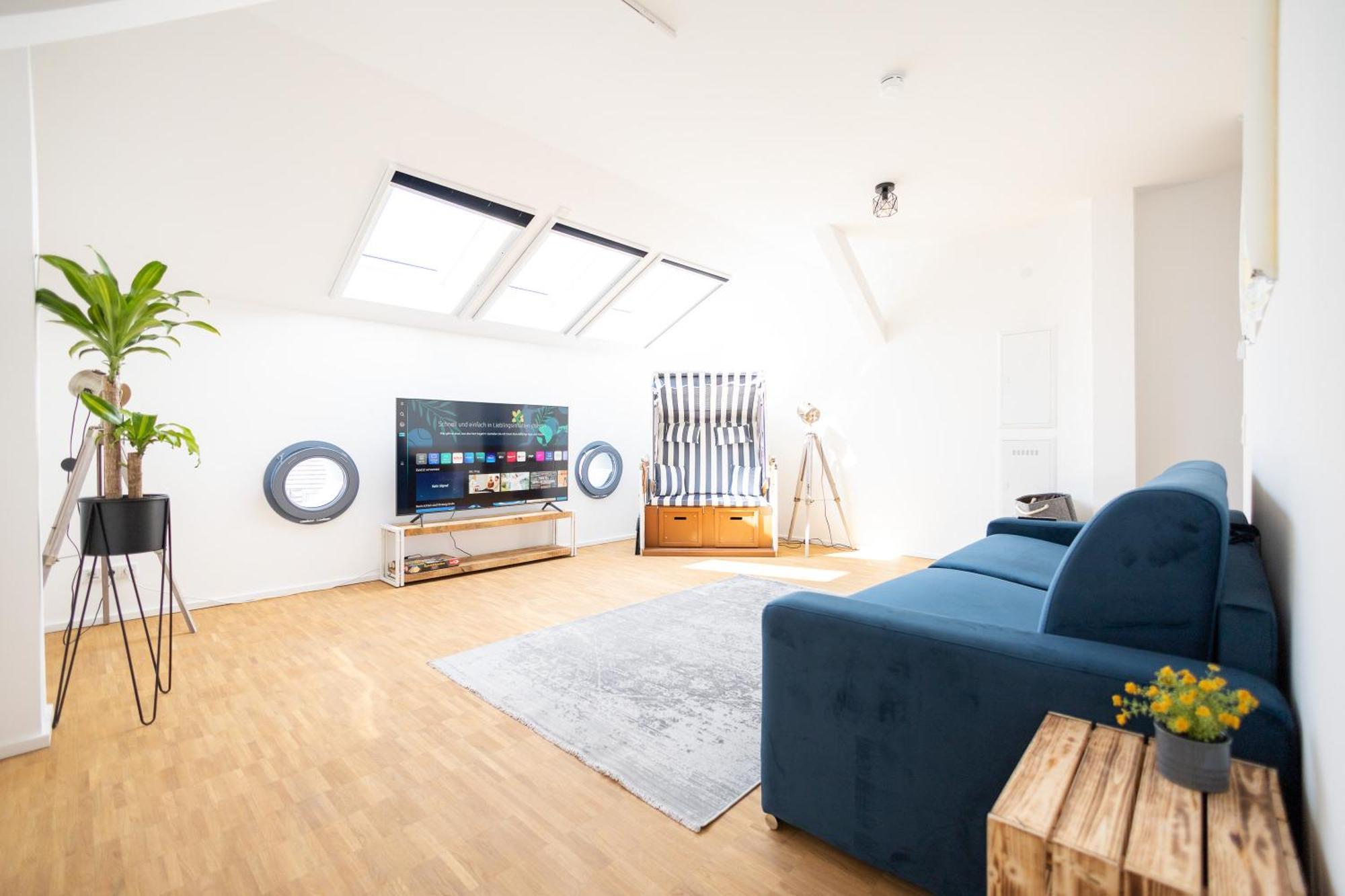 Ko-Living - Captain'S Suite - Altstadt - Mit Kueche, Smart Tv & Balkon - 6P Halle  外观 照片